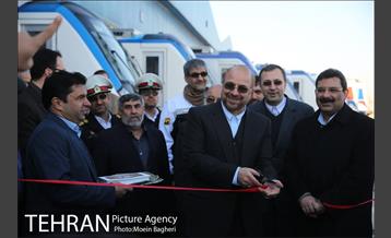 مراسم بهره برداری از 65 دستگاه واگن و لکوموتیو برقی مترو تهران و حومه 28