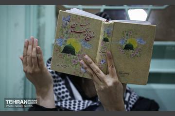 مراسم احیای شب نوزدهم در امامزاده سید جعفر و حمیده خاتون(ع) 13