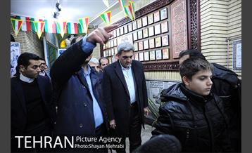 حضور شهردار تهران در مسجد ابوذر  1