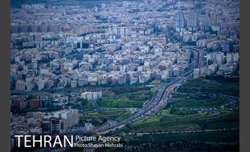 ترافیک شامگاهی خیابان های تهران 7