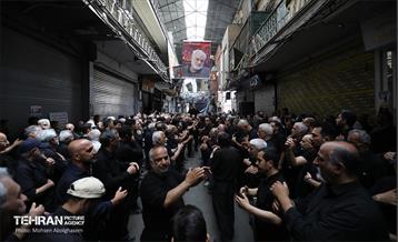 عزاداری ظهر تاسوعای حسینی در بازار بزرگ تهران 19