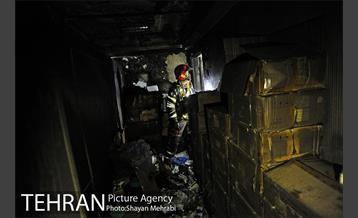 آتش سوزی در ساختمان سینوهه 26