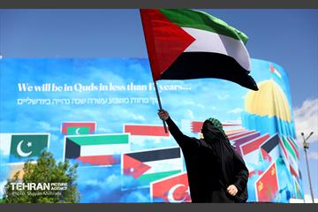 راهپیمایی وز قدس در پایتخت 45