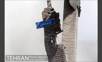 تخریب سردر پادگان جی 26