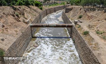 ترمیم و مرمت کانال سرخه حصار در شرق تهران 24