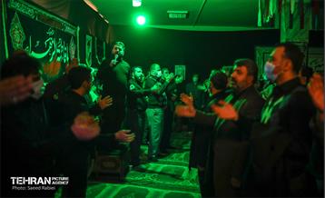 مراسم وداع با شهید سید مرتضی رضا قدیری در حراست شهرداری 46