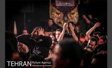 عزادارای ایام فاطمیه در هیئت ریحانة الحسین 12