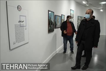بازدید شهردار منطقه شش از نمایشگاه تهران از منظر هنرمندان 9