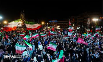 صد و نود و ششمین شب تجمع مردم تهران