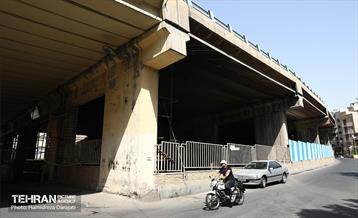 تعمیرات پل تقاطع بزرگراه یادگار امام(ره) با خیابان ستارخان 24