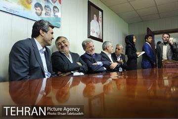 دیدار صمیمانه کارکنان شهرداری تهران با عیسی شریفی 22