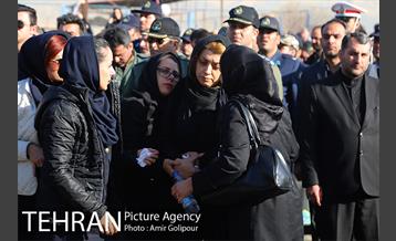 مراسم تشییع شهدای حادثه سقوط هواپیما  11