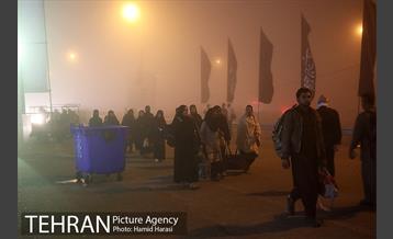 ارائه خدمات نیرو های خادم الحسین (ع) در مرز شلمچه 18