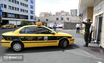 شروع طرح نظارتی سازمان تاکسیرانی شهرداری با پلیس راهور تهران بزرگ 1