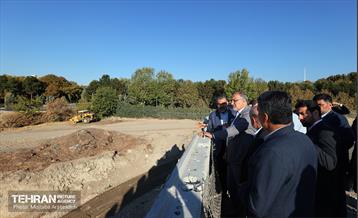 بازدید شهردار تهران از پروژه‌های عمرانی شهری 32