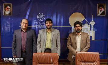 جلسه تودیع و معارفه رئیس مرکز ارتباطات و امور بین الملل شهرداری تهران 22