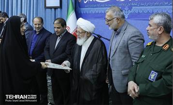 آیین تجلیل از خانواده شهدای جنگ رمضان 5