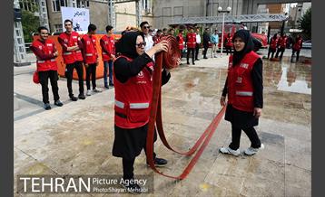 نمایشگاه عملیاتی سازمان آتش‌نشانی 34