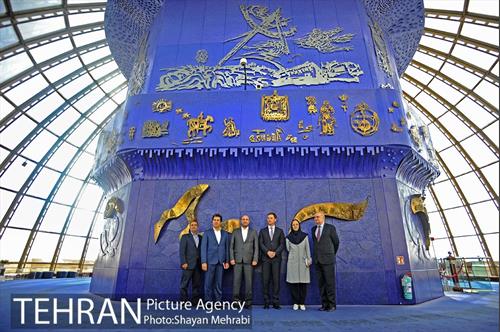 بازدید شهردار بلگراد از برج میلاد و رصدخانه شهر تهران 14