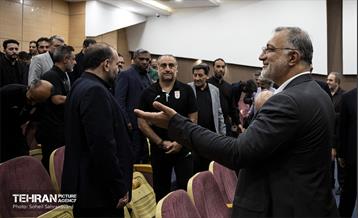 بازدید شهردار تهران از کمپ تیم‌های ملی فوتبال 24