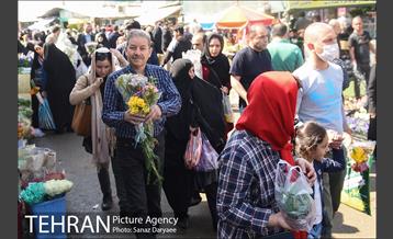 بازار گل شهید محلاتی در آستانه نوروز 37