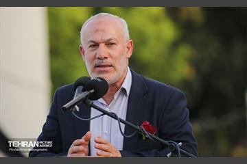 اهتزاز بزرگترین پرچم فلسطین جهان در تهران 21
