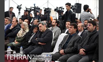 آیین بهره برداری تقاطع غیرهمسطح بزرگراه شهید حکیم با بلوار المپیک 5