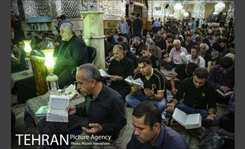 مراسم احیای شب بیست‌ویکم ماه مبارک رمضان در امامزاده صالح (ع) 2