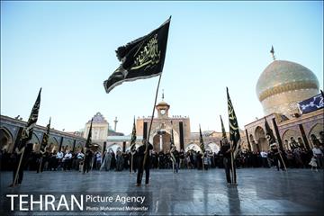آیین تعویض پرچم حضرت عبدالعظیم حسنی(ع) 8