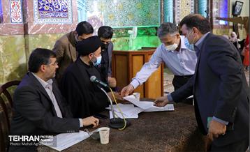 جلسه ملاقات مردم حجت الاسلام آقامیری نماینده شوراى شهر 12