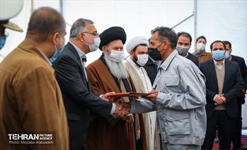 بهره برداری از پروژه غیر هم‌سطح سه راه باقر شهر 19