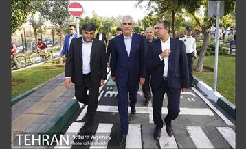 بازدید شهردار تهران از پروژه های شاخص منطقه 9 9