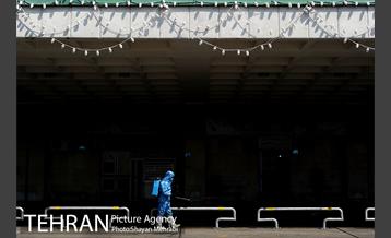 ضد عفونی پایانه مسافربری غرب 19