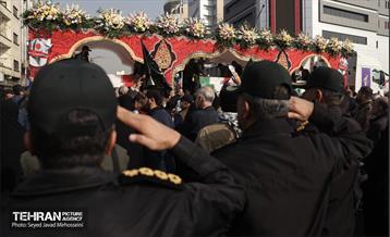 مراسم تشییع پیکرهای ۱۰۰ شهید گمنام 73