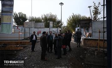 بازدید کمیسیون برنامه و بودجه شورای شهر از پروژه‌های منطقه 4 34