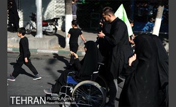 پیاده روی جاماندگان اربعین حسینی(ع) در تهران-2 2