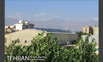 آیین افتتاح نیروگاه خورشیدی و کوچه دوستی در منطقه۱۷