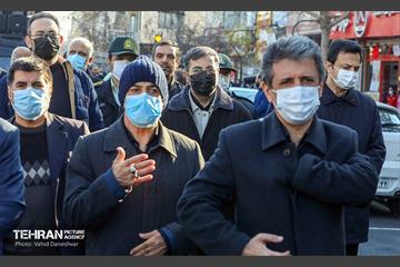 تشییع و تدفین پیکر مطهر دو شهید گمنام در منطقه 17