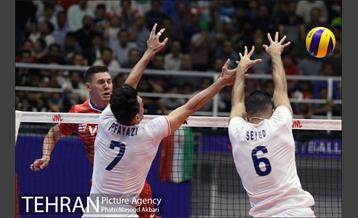 لیگ جهانی والیبال ایران و روسیه 5