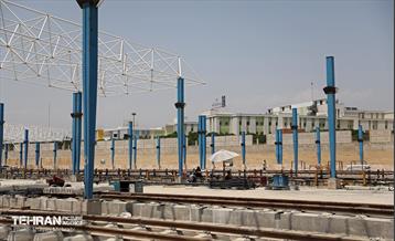 بازدید سخنگوی شهرداری تهران از پایانه مترو آزادگان
