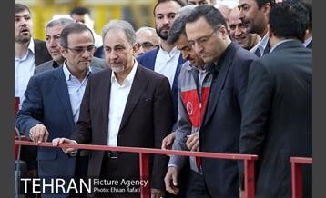 بازدید دکتر نجفی از واگن سازی پارس 3