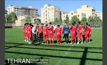 تمرین تیم فوتبال پرسپولیس