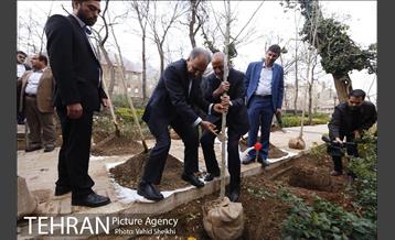 آیین "کاشت نهال به یاد فرشتگان ماندگار اهدا عضو" با حضور شهردار تهران 23