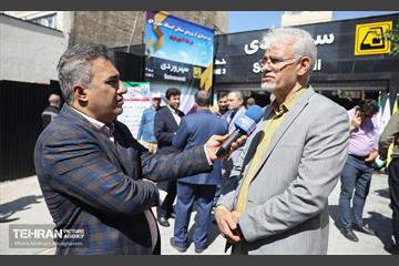 بهره برداری از ورودی شمالی ایستگاه مترو سهروردی 17