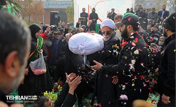 مراسم تشییع و تدفین شهید گمنام در بوستان ولایت 31