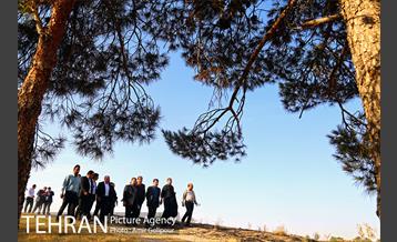 بازدید رئیس شورای شهر تهران از بوستان جنگلی چیتگر 15