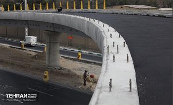 پروژه‌های عمرانی منطقه 21 - روگذر فتح - باغستان