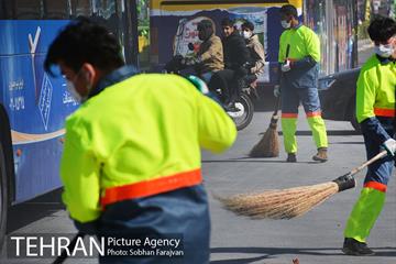 خدمات رسانی شهرداری تهران در راهپیمایی 22 بهمن 12