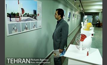 افتتاحیه پنجمین دوسالانه مجسمه های شهری تهران 7