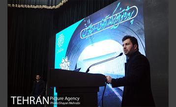 افتتاح پروژه زیرگذر استاد معین 25